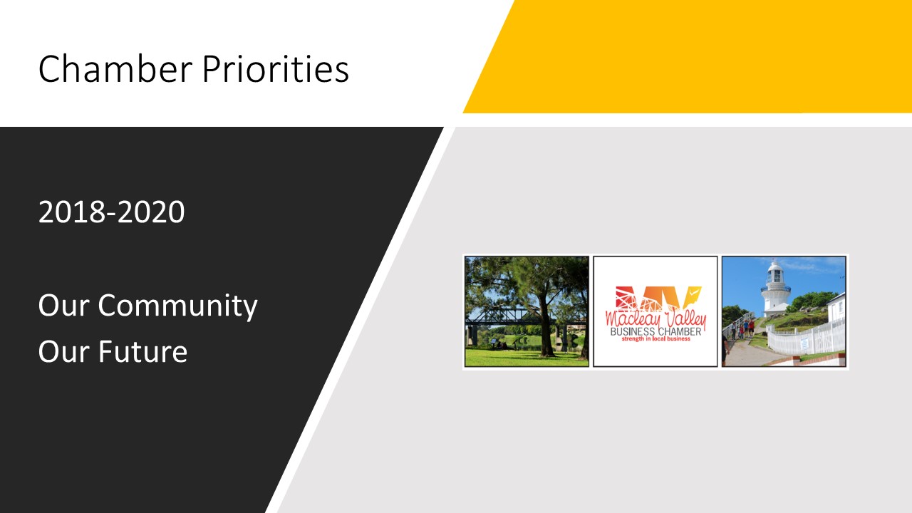 2018-2020 Macleay Valley Business Chamber Priorities
