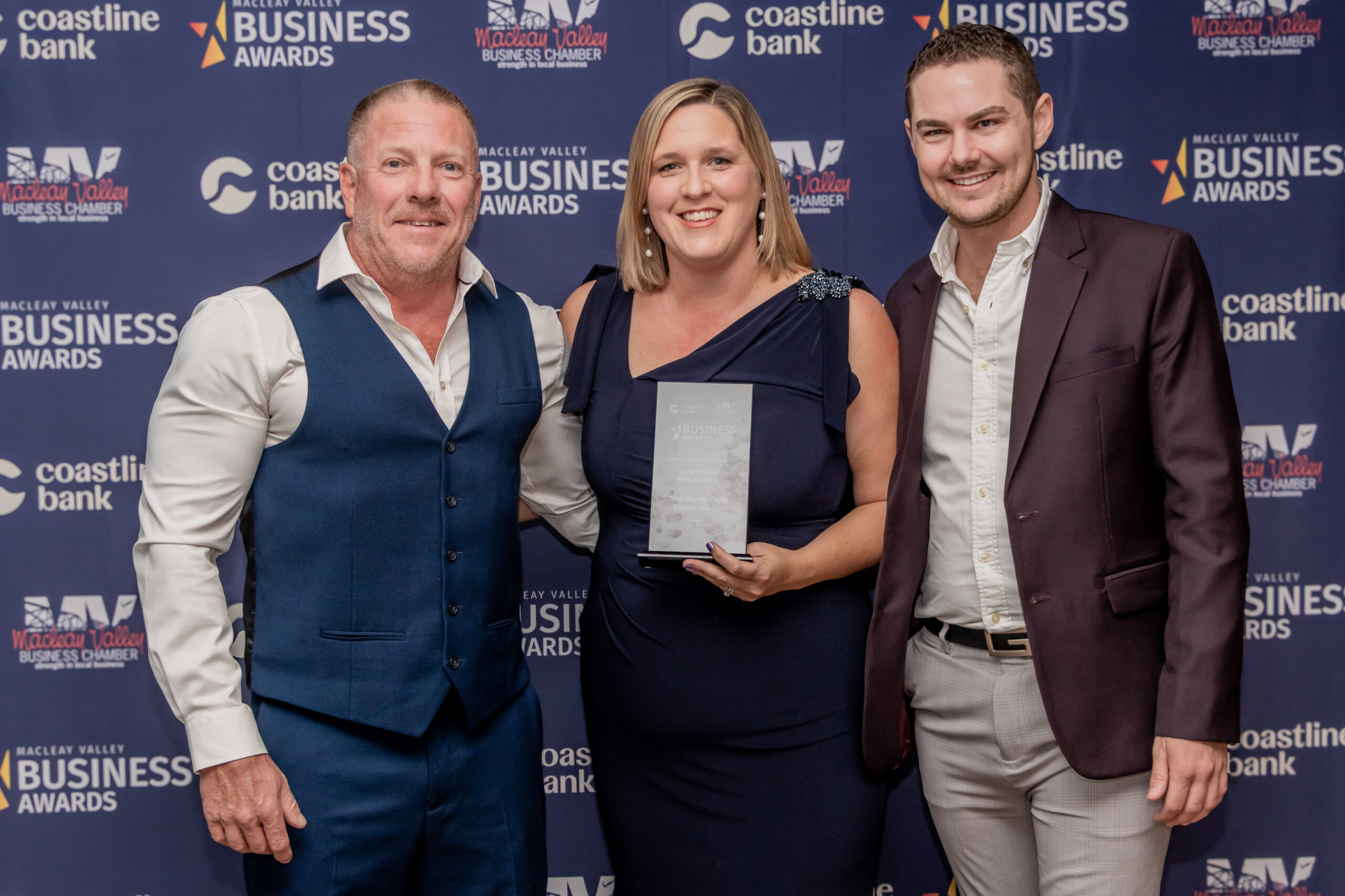 1 Outstanding New Business - Mid North Coast Smoke Alarms_ Presented by Coastline Bank 1 Outstanding New Business - Mid North Coast Smoke Alarms_ Presented by Coastline Bank
