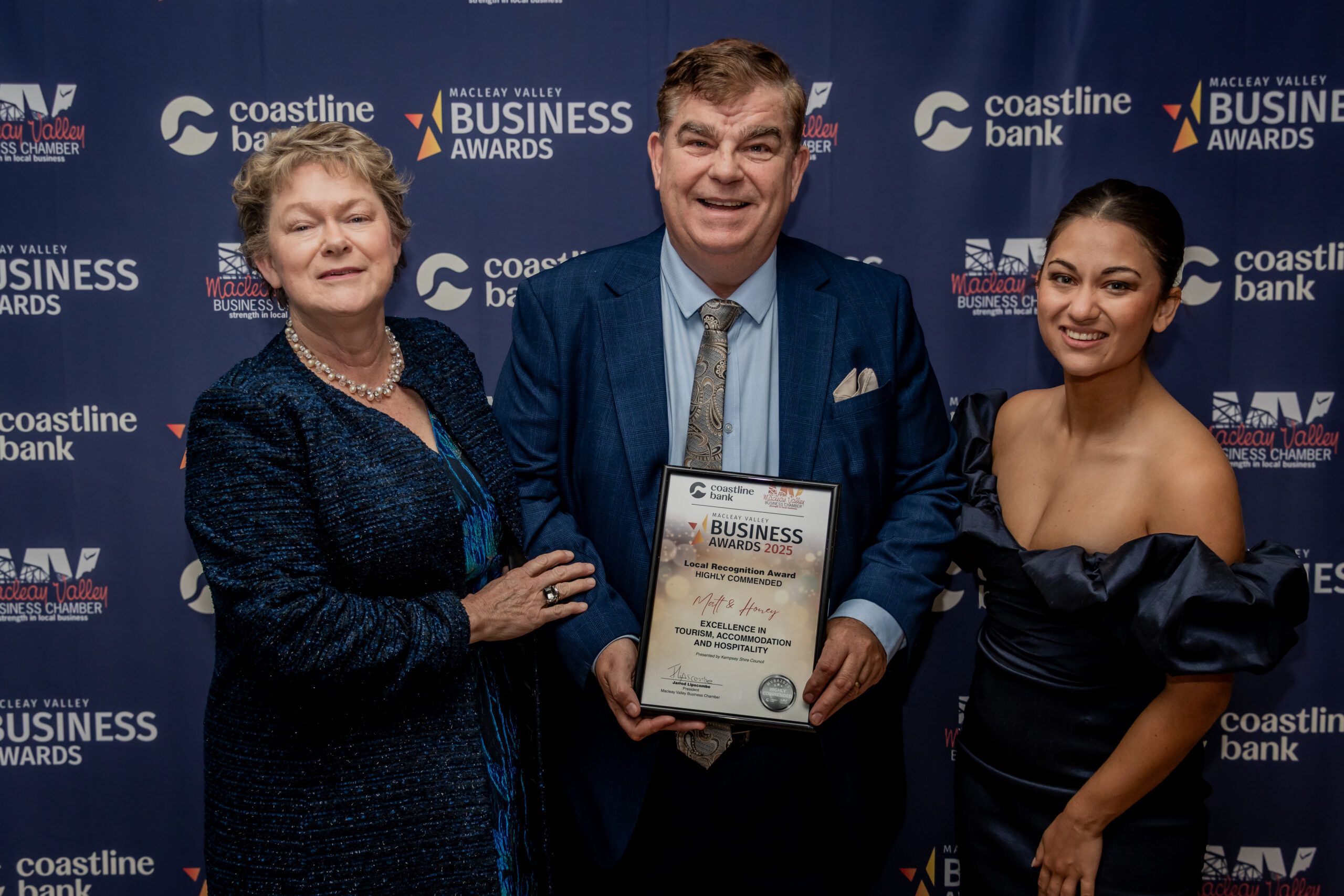 5 Highly Commended, Tourism, Accommodation & Hospitality - Malt & Honey_ Presented by Kempsey Shire Council 5 Highly Commended, Tourism, Accommodation & Hospitality - Malt & Honey_ Presented by Kempsey Shire Council